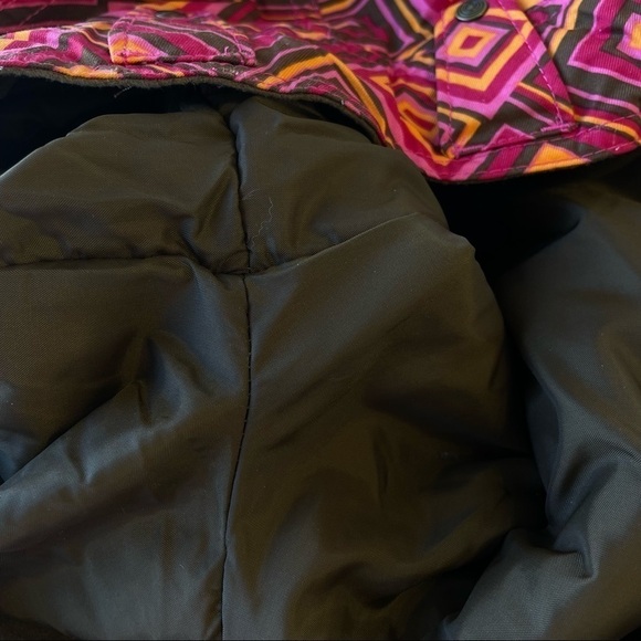 ❤️ Obermeyer fun geometric prints Snow Ski Pants Size 16  N8 - Picture 9 of 13
